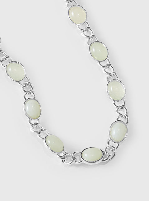 Summertime Sadness Necklace Silver