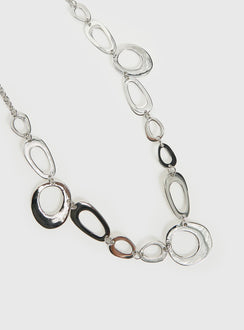 Wavelength Chain Belt Silver