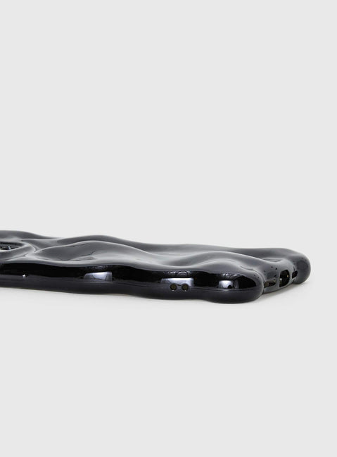 Maceline iPhone Case Black