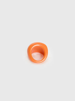 Lylah Statement Ring Orange