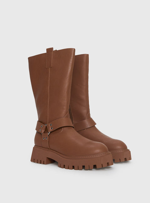 Achillies Riding Boots Brown