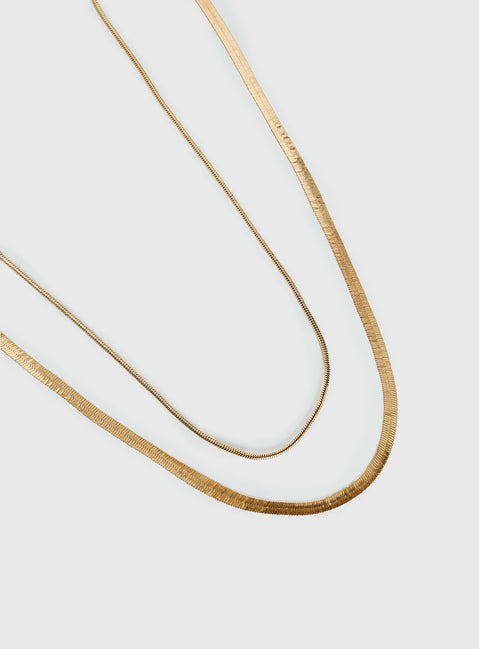 Camy Necklace Pack Gold