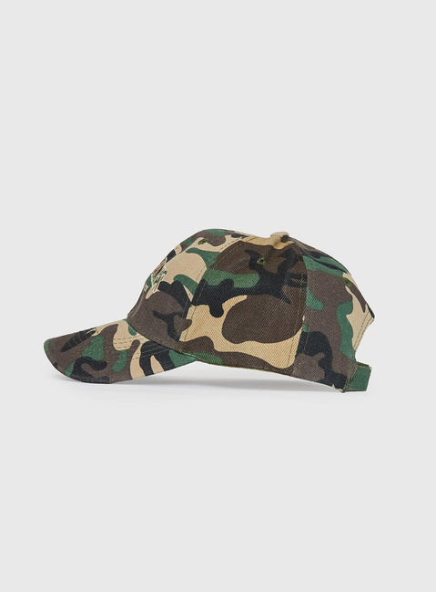 Vintage La Cap Camouflage