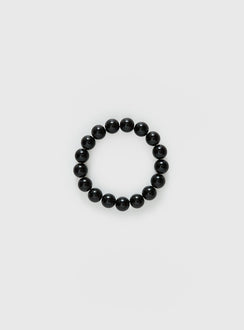 Orlynn Beaded Bracelet Black
