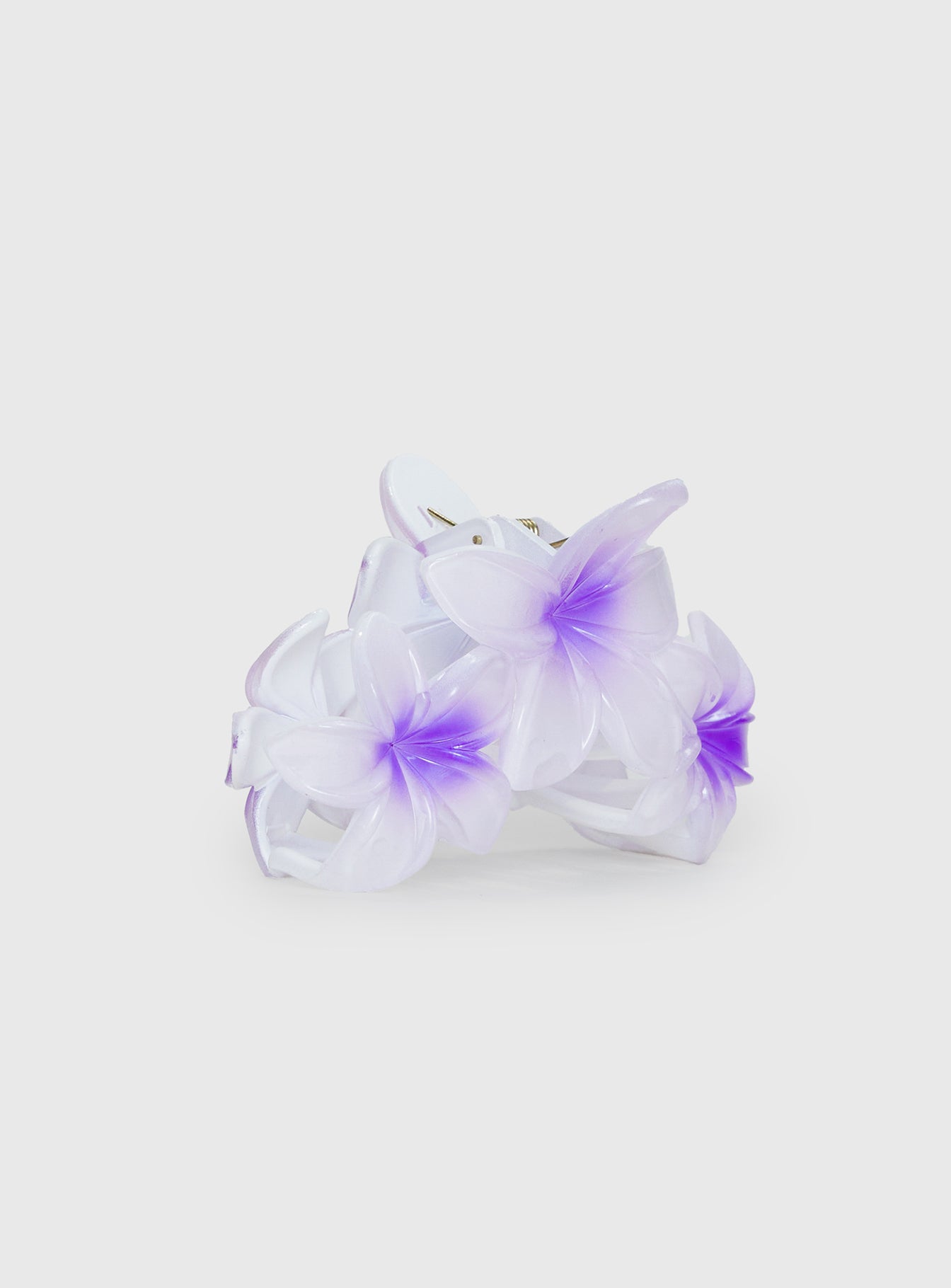 Chianti Frangipani Claw Clip Purple