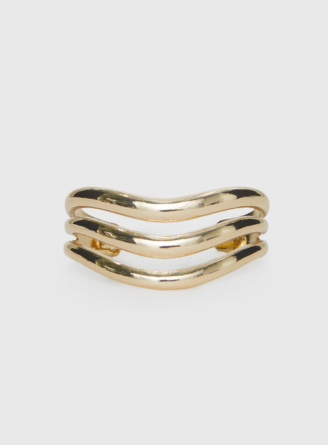 Midnight In Paris Cuff Gold