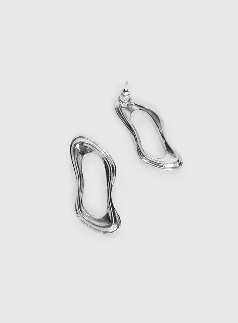 Novelle Earrings Silver