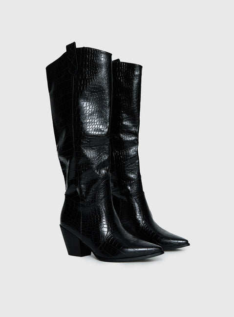 Riley Boots Black