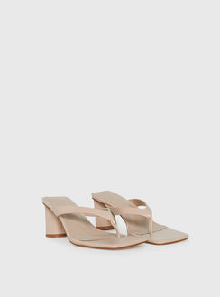 The Mona Heels Beige