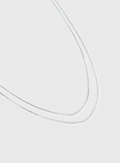Dressed Up Dainty Chain Belt Silver