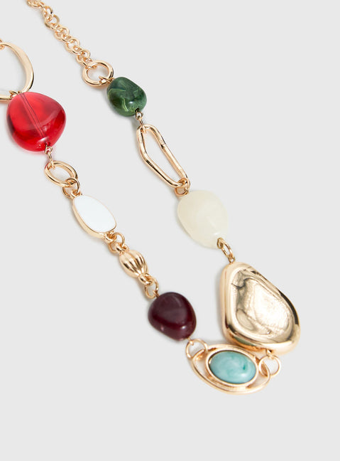 Quincie Necklace Gold