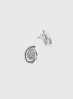 Telescopic Earrings Silver