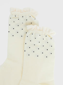 Future Planning Socks White