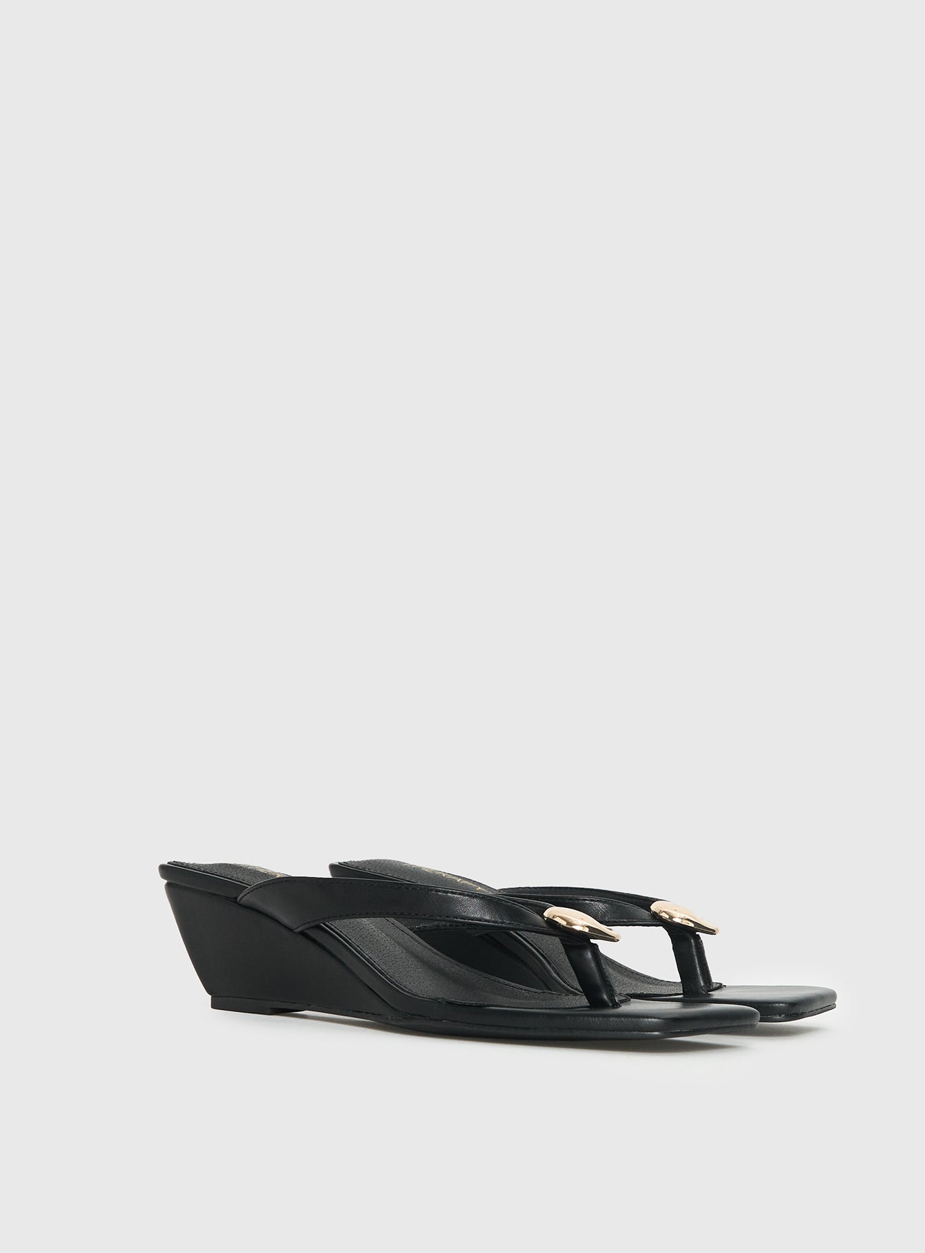 Therapy Slant Heels Black