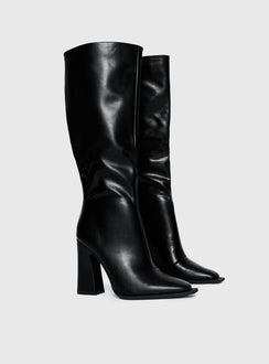 Keeley Boots Matte Black