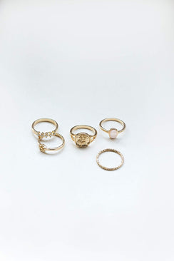 Sonia Ring Pack Gold