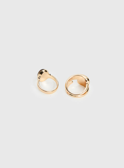 Zailah Ring Pack Gold