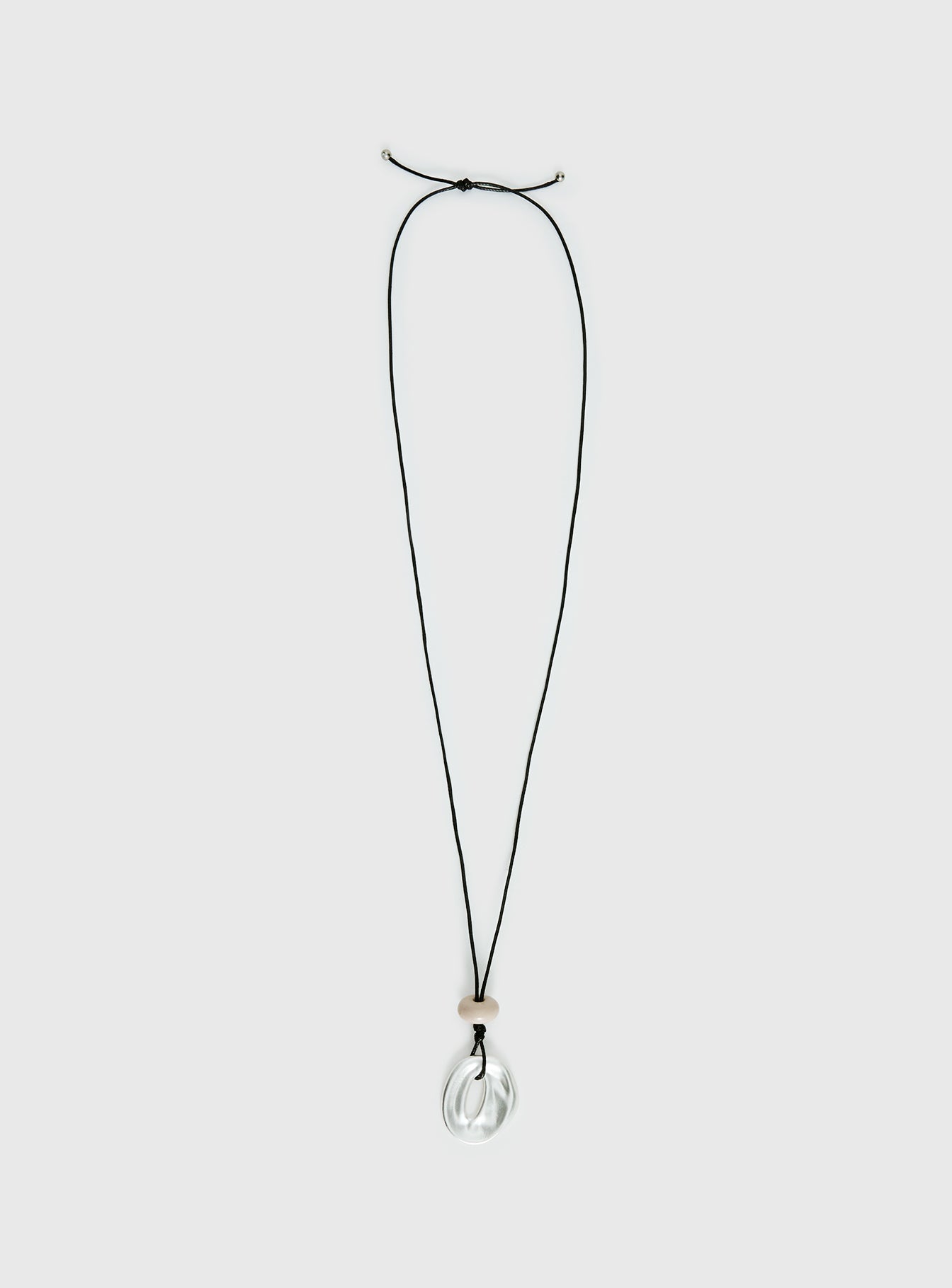 Notting Hill Long Necklace Silver
