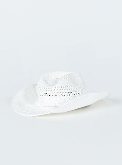 Yeehah Hat White