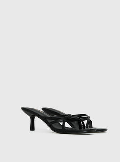 Goalie Heels Black