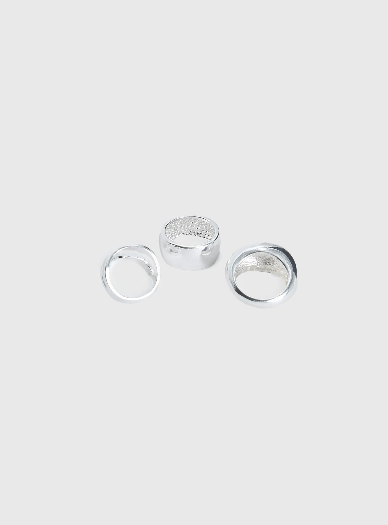 Power Move Ring Pack Silver
