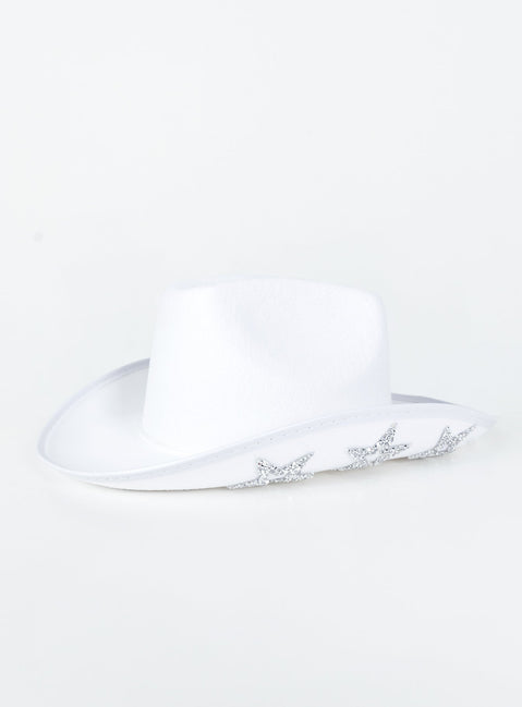 Headline Cowboy Hat White