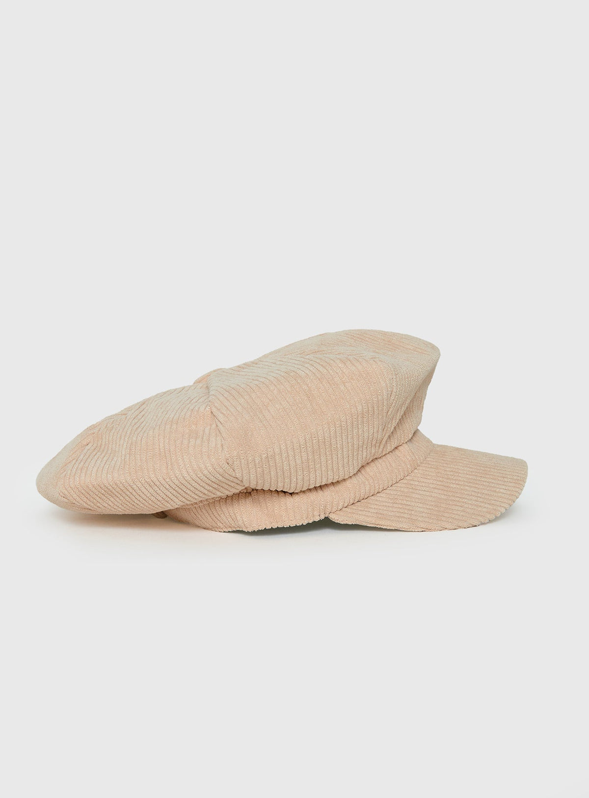 Avenelle Cord Newsboy Hat Fawn