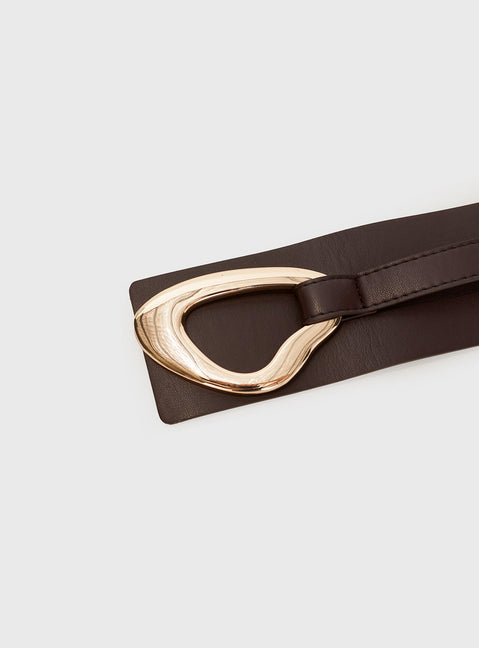 Alixx Belt Brown