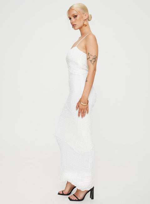 Boynton Maxi Dress White