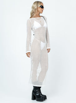 product Princess Polly Crew Neck  Bria Maxi Dress White