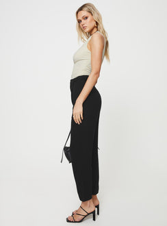 product Princess Polly High Waisted Pants High Waisted Pants High Waisted Pants High Waisted Pants  O'mealy Pants Black