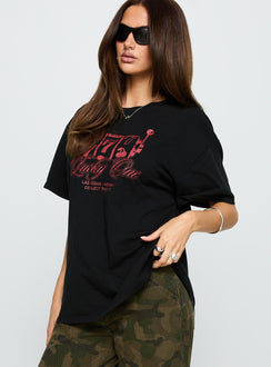 Big Winner Oversized Graphic Tee Black