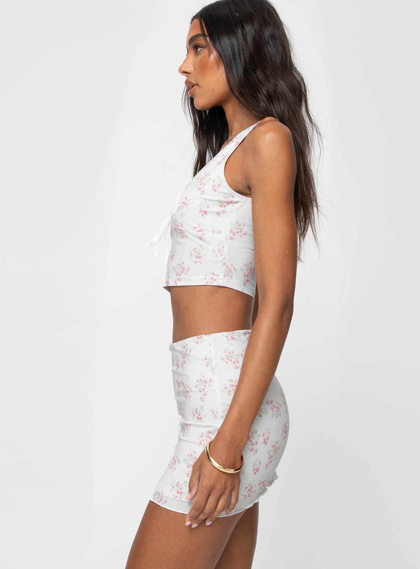 Valiant Floral Set White / Pink