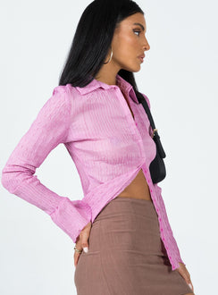 product Princess Polly Full Sleeves Full Sleeves Scoop Neck Scoop Neck  Chrisley Shirt Purple