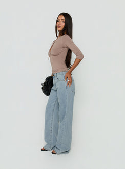 Totti Jean Washed Blue