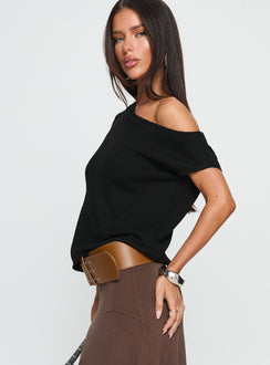 Ashfield Off Shoulder Top Black