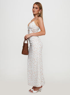 Annamaria Lace Maxi Dress Floral