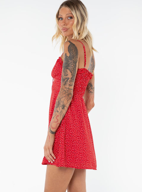 love birds mini dress princess polly Love Birds Mini Dress Pink Floral