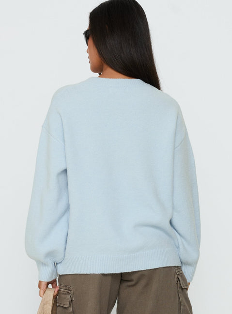 Ryanna Sweater Ice Blue