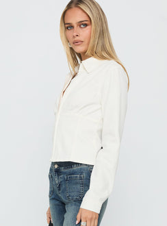 On Our Own Jacket White