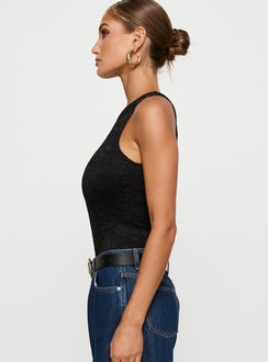 Callahan Lace Bodysuit Black