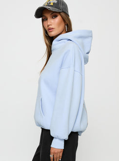 Unwind In Peace Hoodie Blue