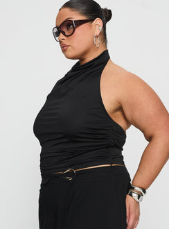 Giggle Top Black Curve