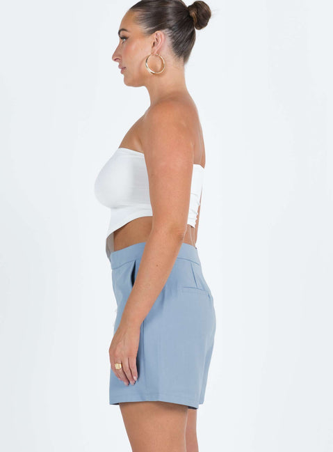 Sazan Shorts Blue Princess Polly mid-rise 