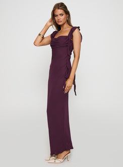 Lanai Maxi Dress Plum