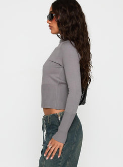 Set Adrift Zip Up Knit Sweater Mocha