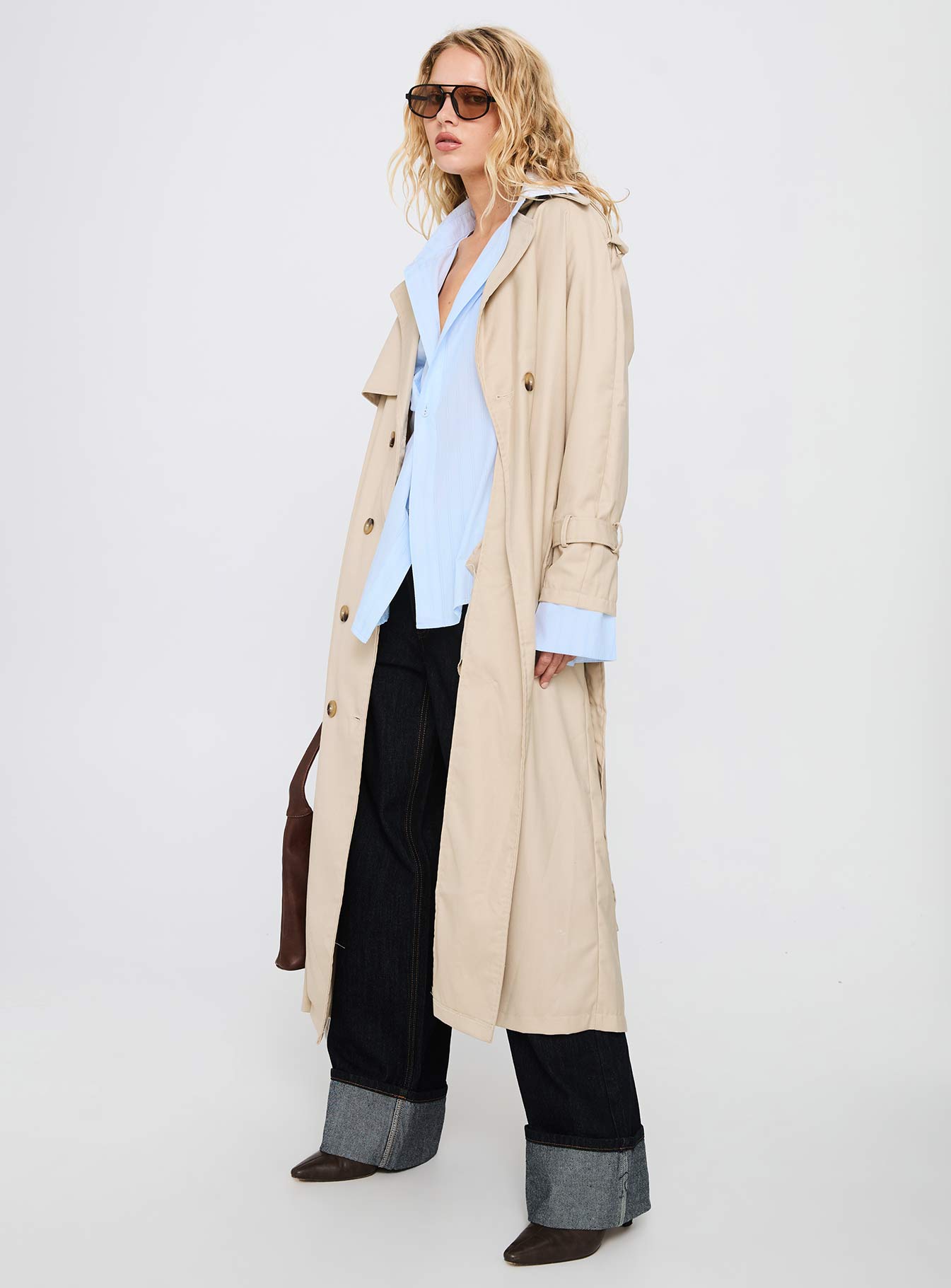 Vision Board Trench Coat Beige