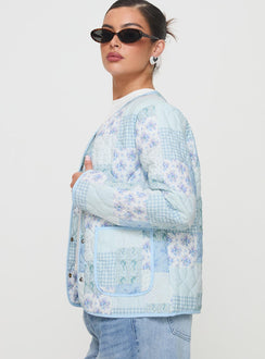 Brinny Quilted Jacket White
