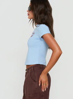Good Days Graphic Relaxed Tee Blue