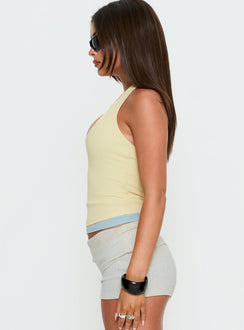 Debee Layered Halter Top Yellow / Blue
